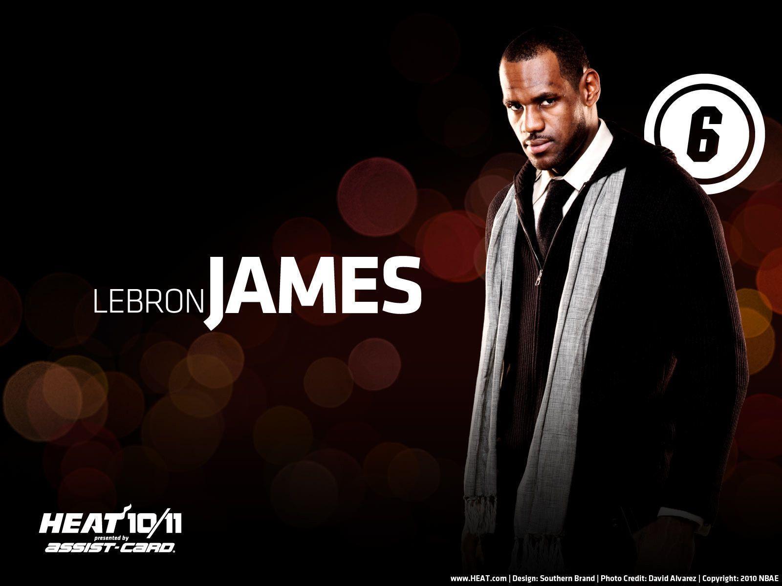 LeBron James Miami Heat Wallpaper