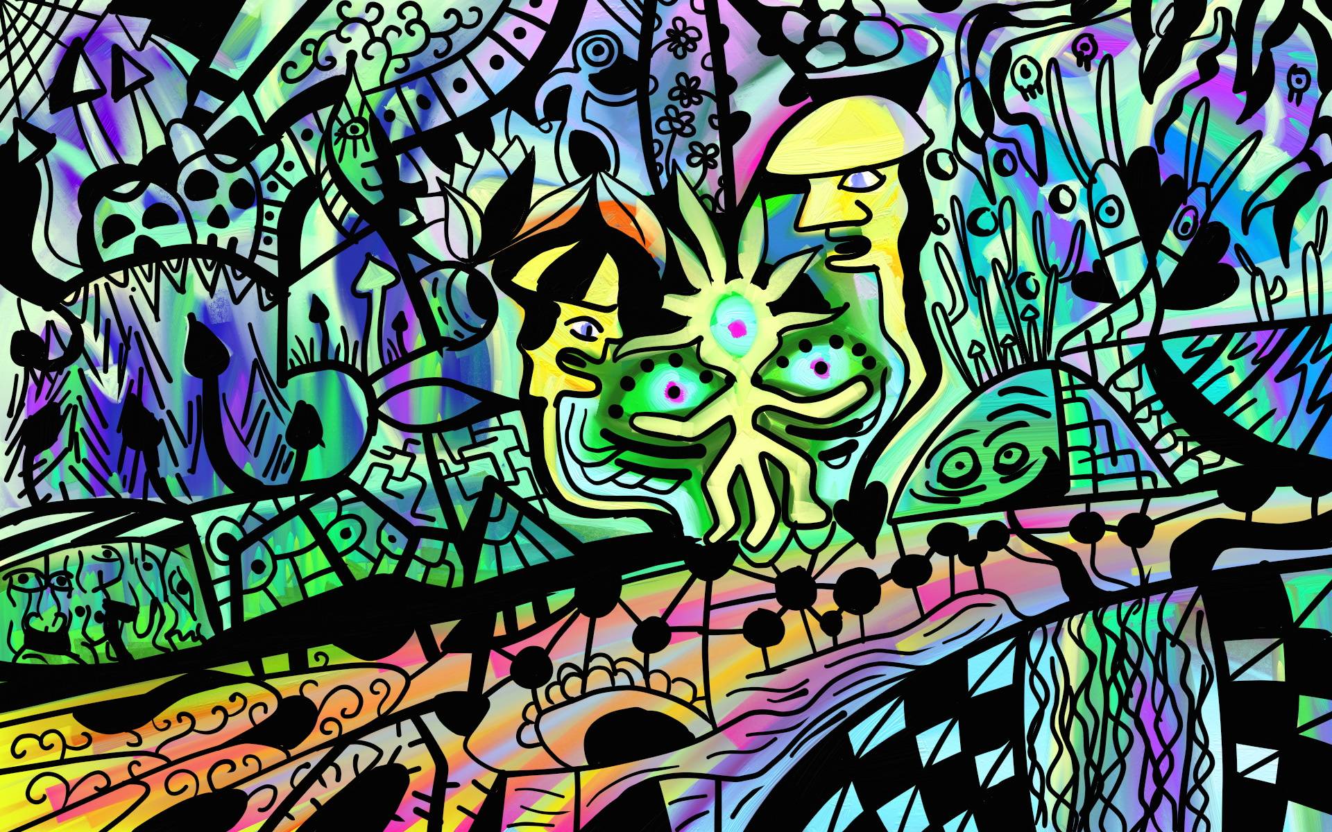 What is psychedelic art?