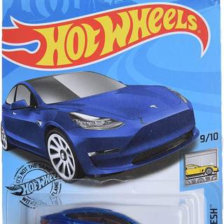 Hot Wheels Tesla Model 3, [Blue] 112/250 Factory Fresh 9/10 . It will cost $24.88