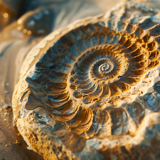 Ammonite Fossil by BlueTechWizard