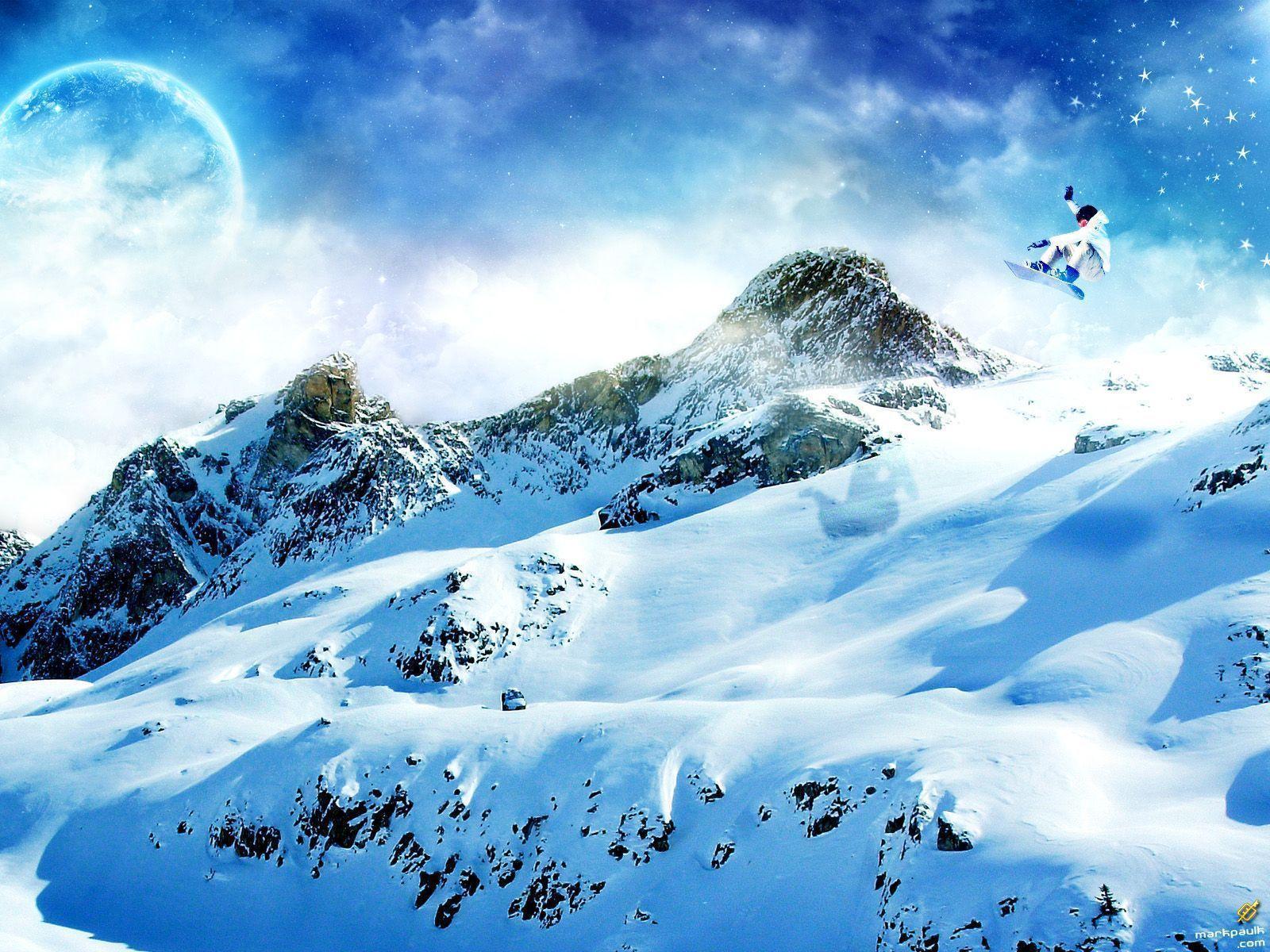 Snowboarding Wallpaper