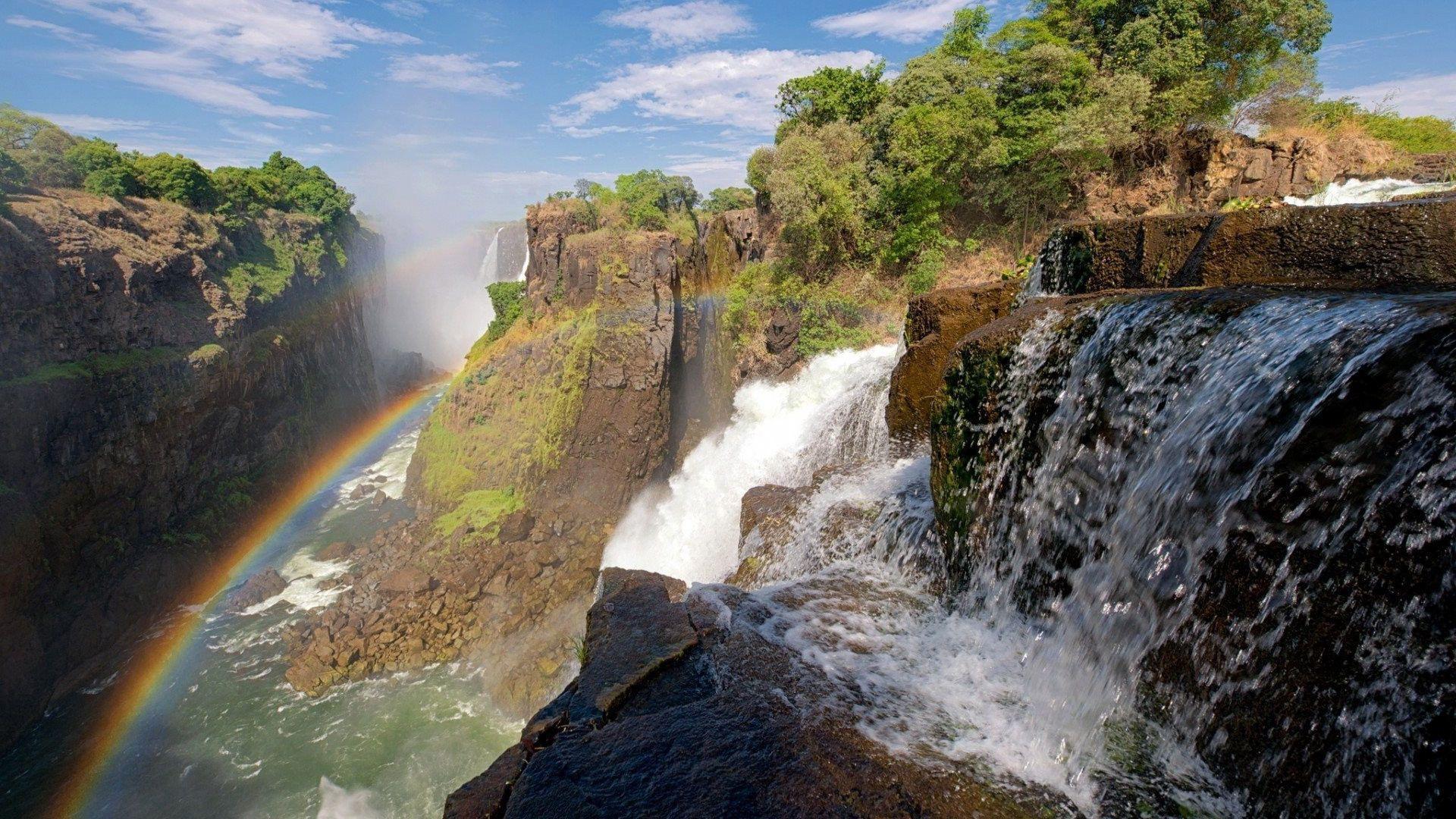 Zambezi river victoria falls Wallpaper