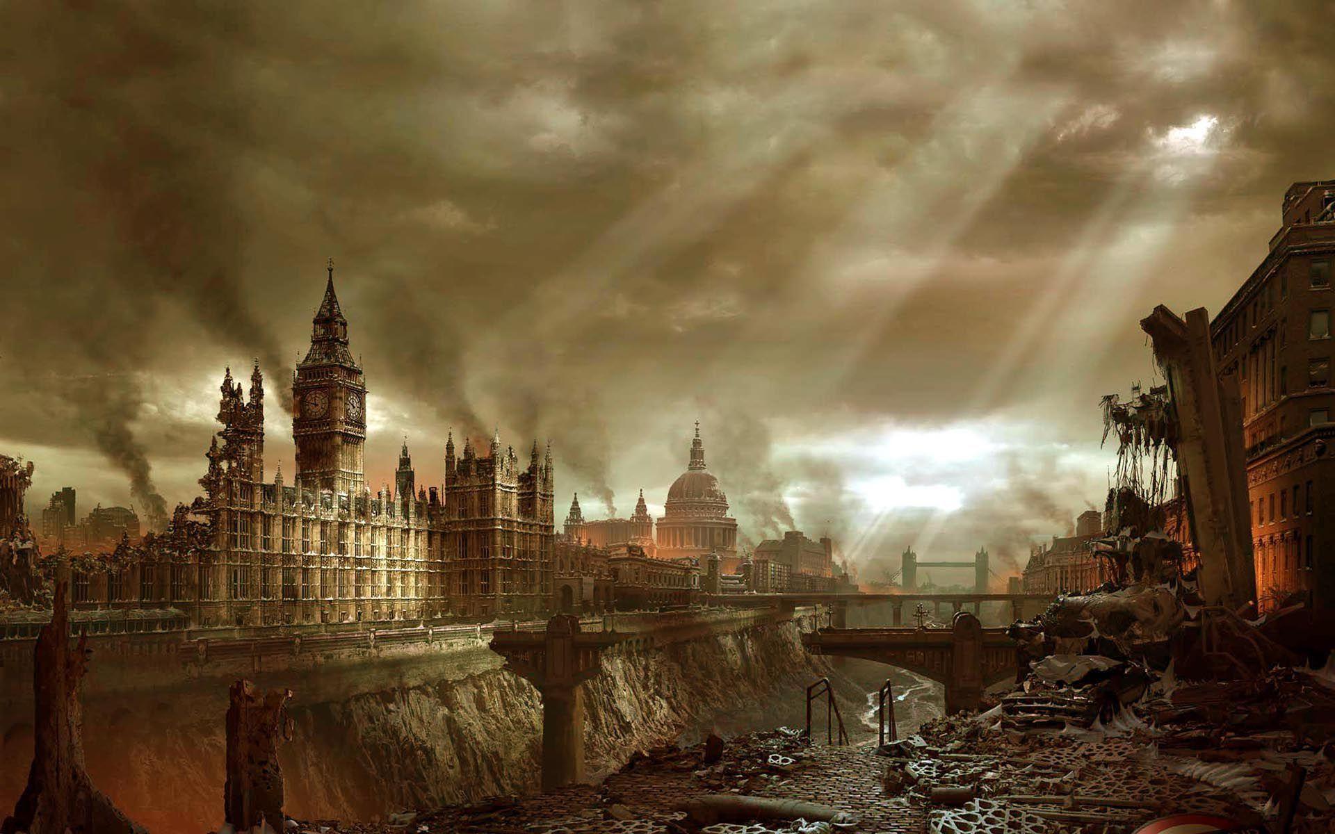 Post Apocalyptic London wallpaper