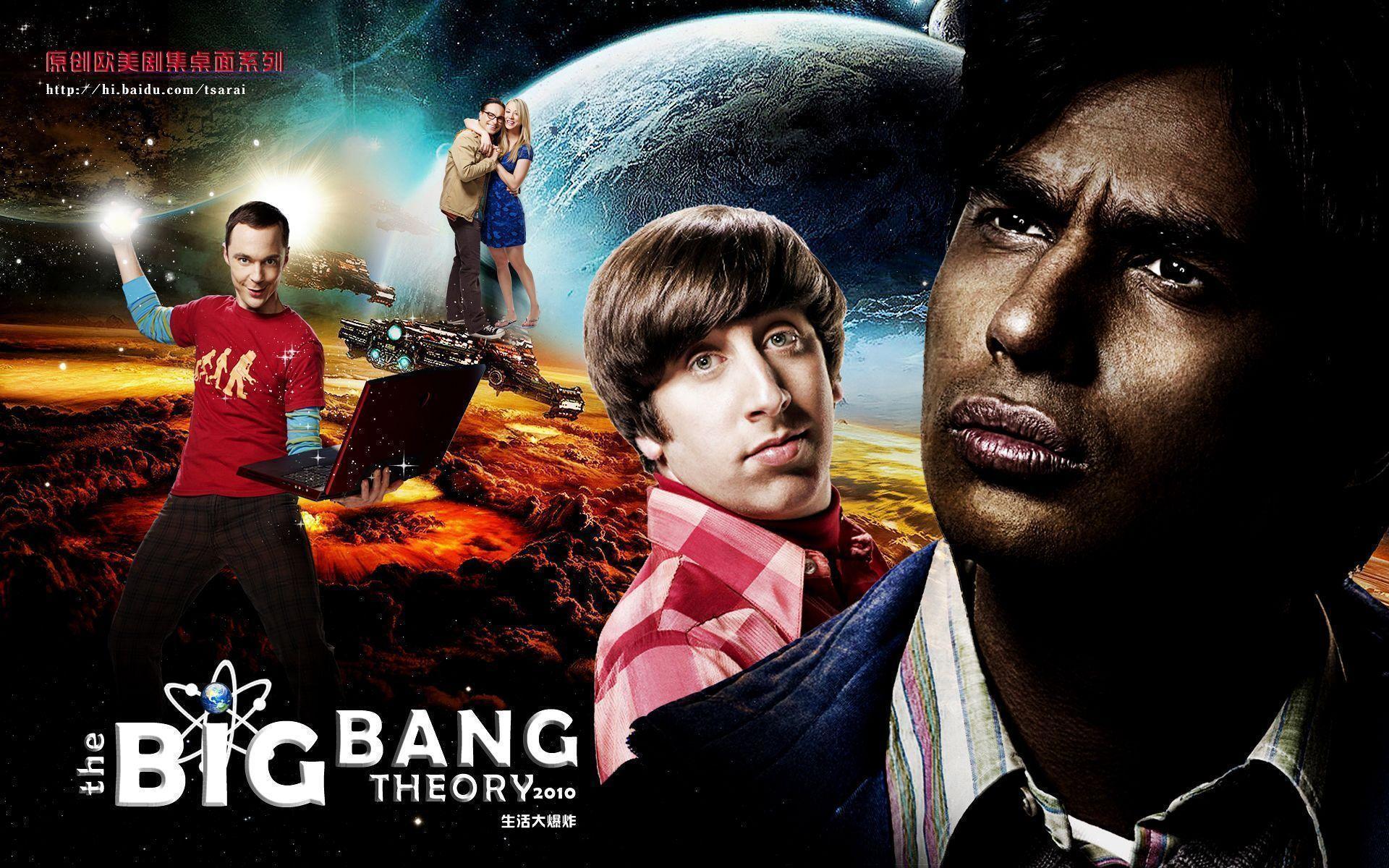 the big bang theory 生活大爆炸 Big Bang Theory Wallpaper