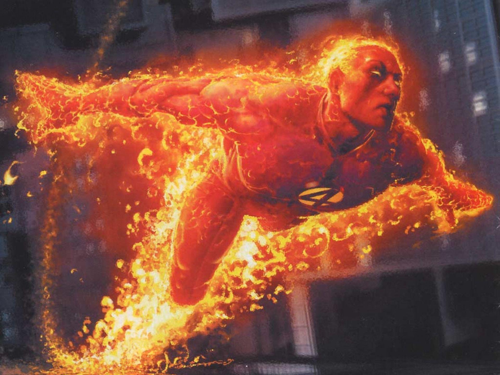 Human Torch Wallpaper