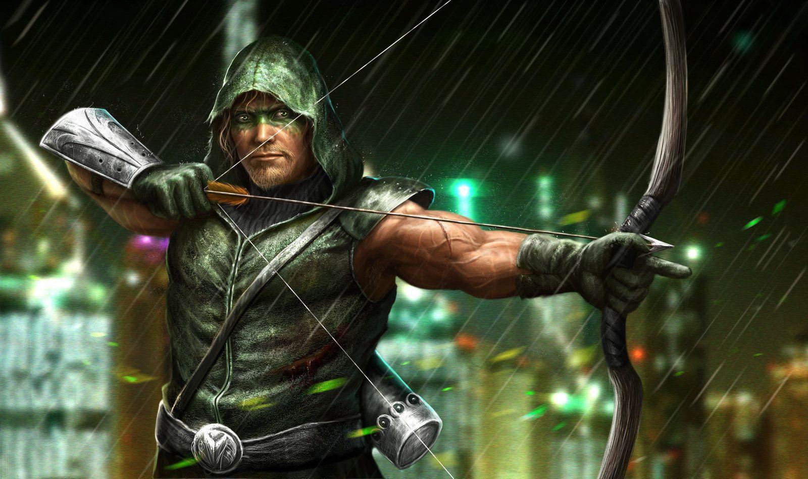 Want a good wallpaper of Green Arrow ?