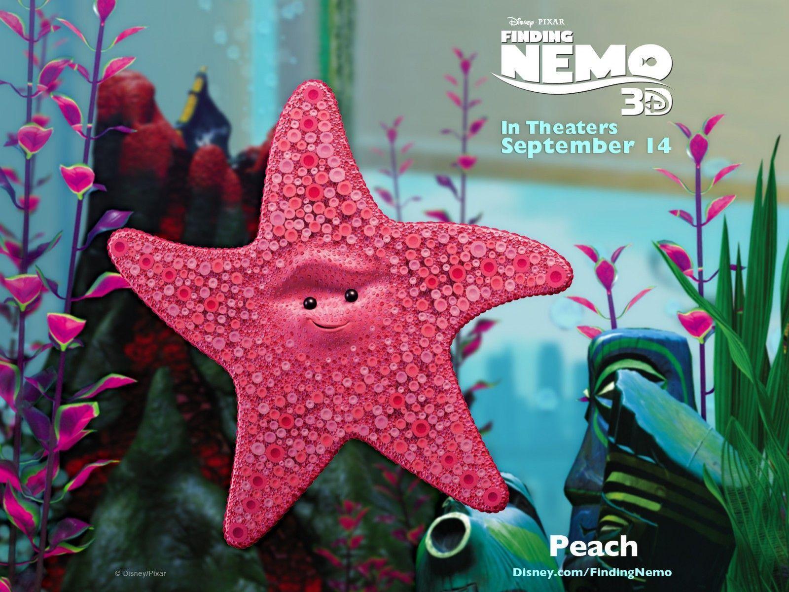 Download Finding Nemo Peach Wallpaper. Full HD Wallpaper