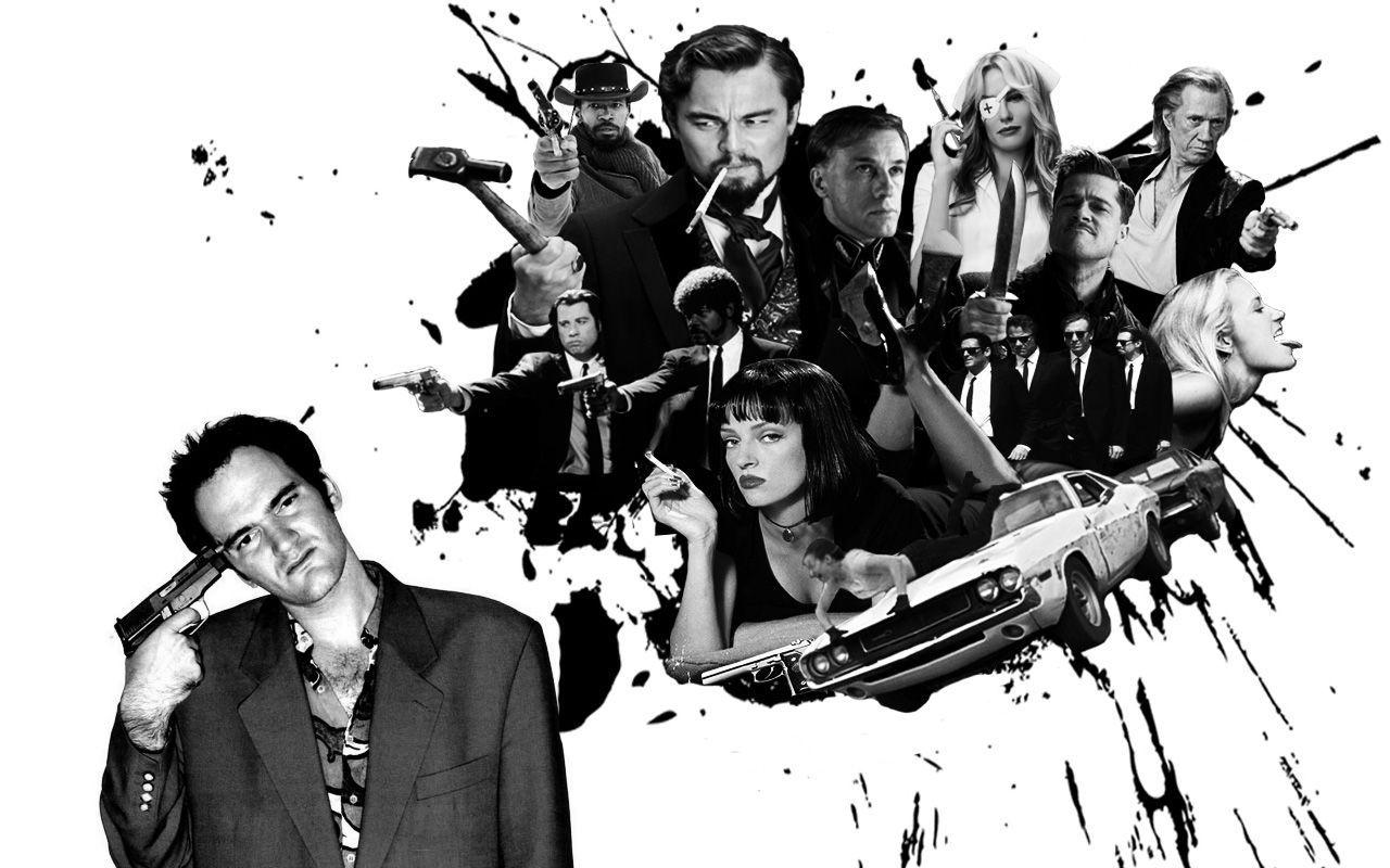 Shopped a Tarantino inspired wallpaper