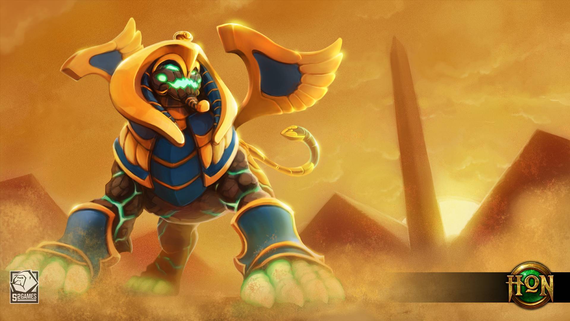 War Sphinx Draconis Wallpaper. Heroes of Newerth Lore