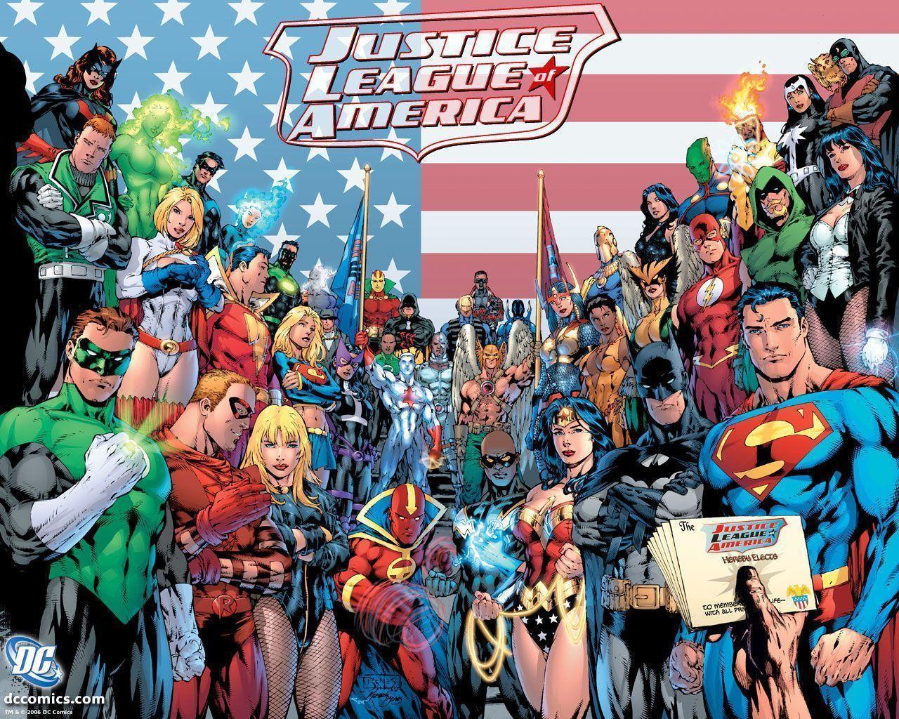Justice League Unlimited HD Wallpaper. Black Wallpaper For Desktop
