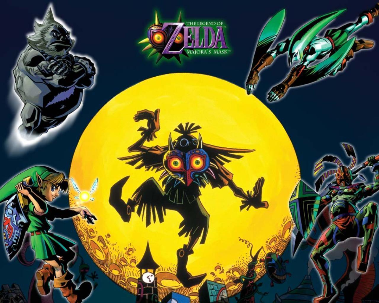 Zelda Majora's Mask Wallpaper / Desktops Background