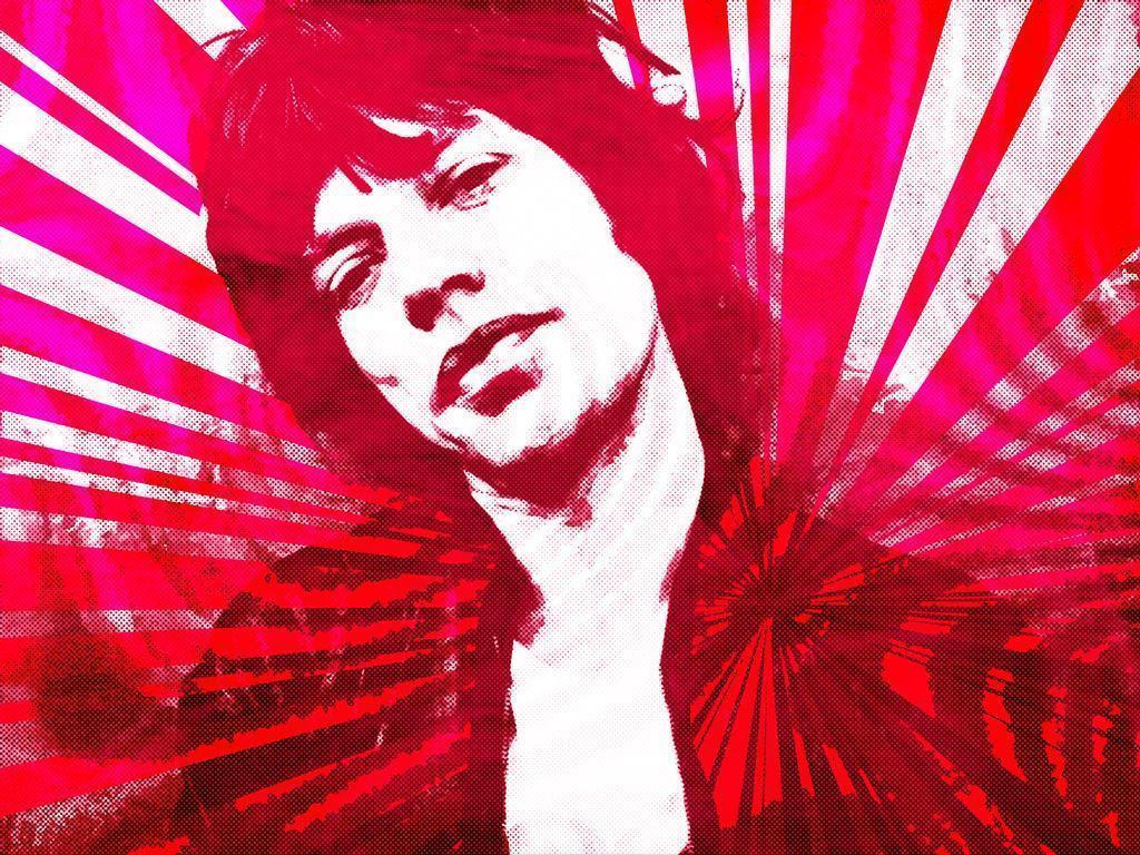 Mick Jagger Pop Graphic