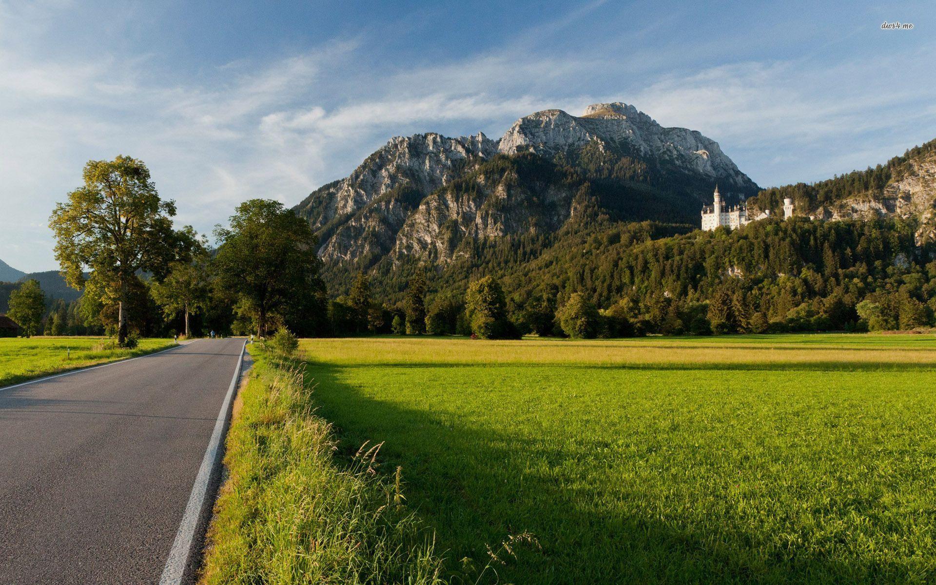 Road to Neuschwanstein Castle wallpaper wallpaper - #