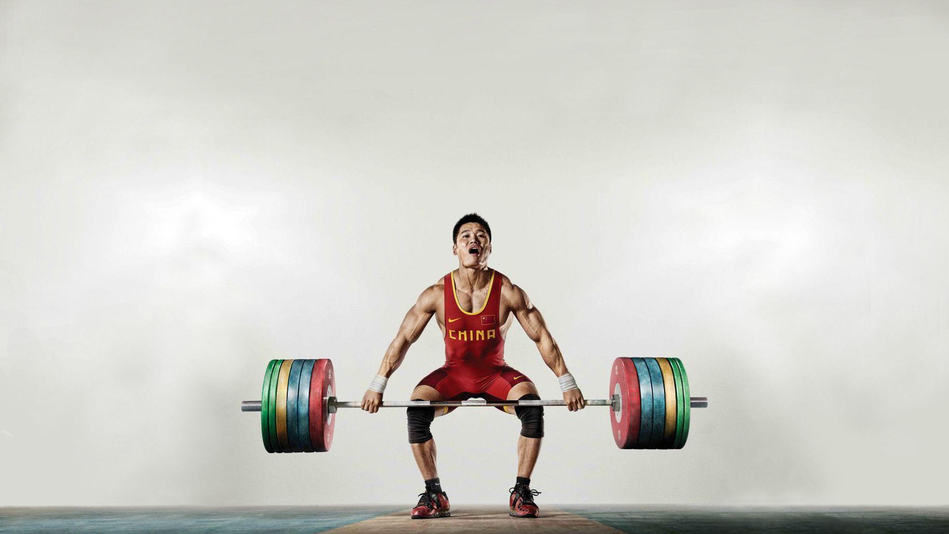 Wallpaper For > Olympic Weight Lifting Wallpaper