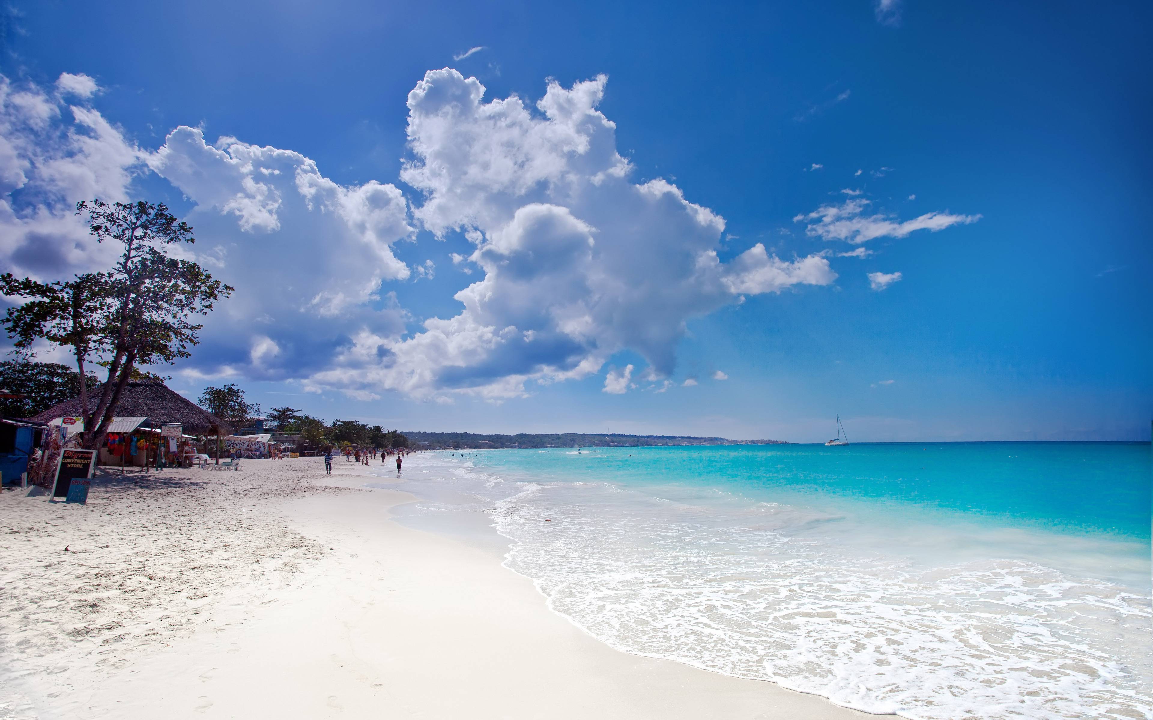 Jamaica, Negril Widescreen Wallpaper. Wide Wallpaper.NET