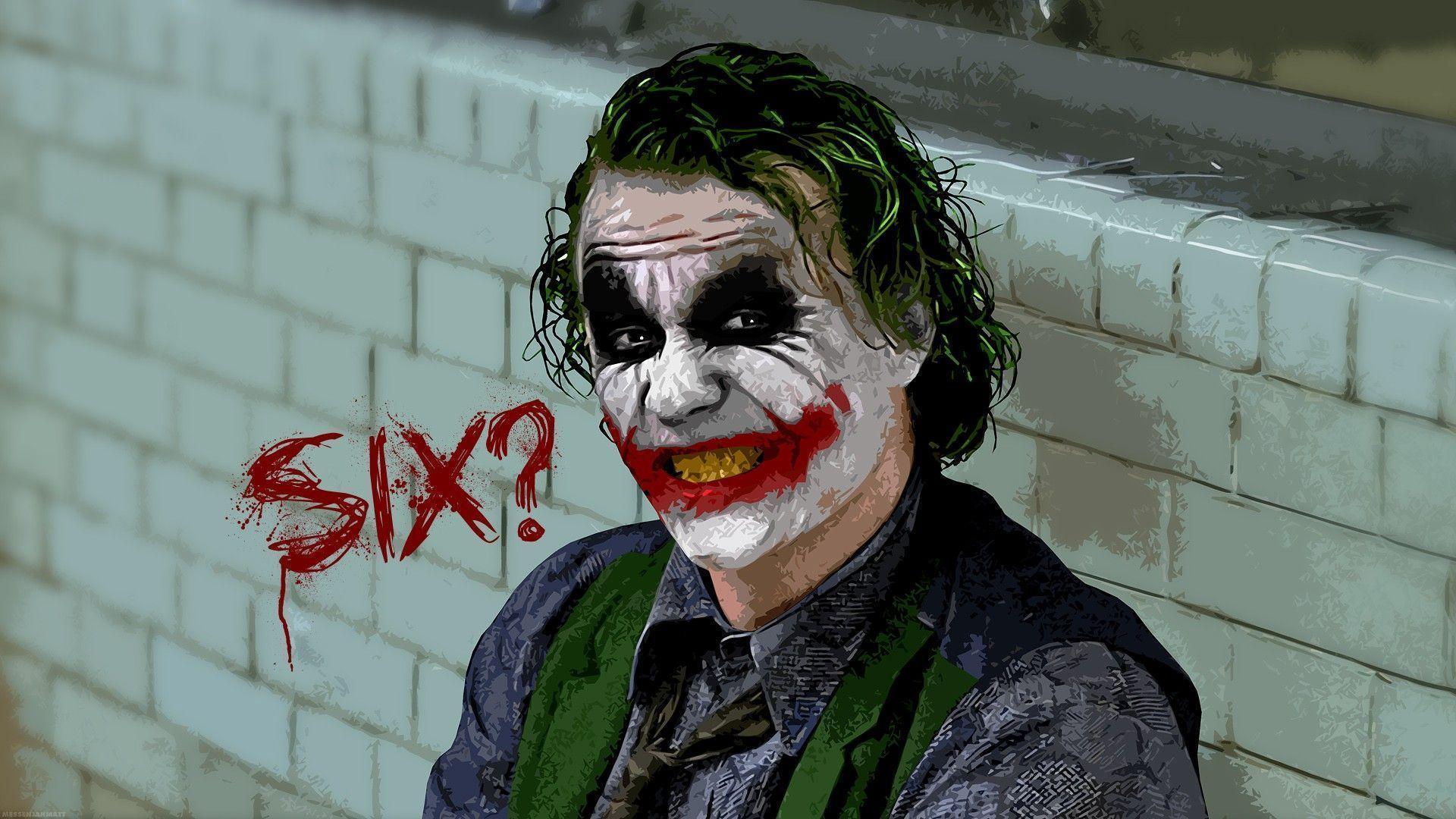 Memes For > Joker Dark Knight Face HD