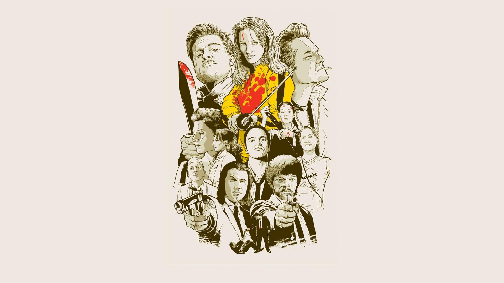 Quentin Tarantino movies Wallpaper #