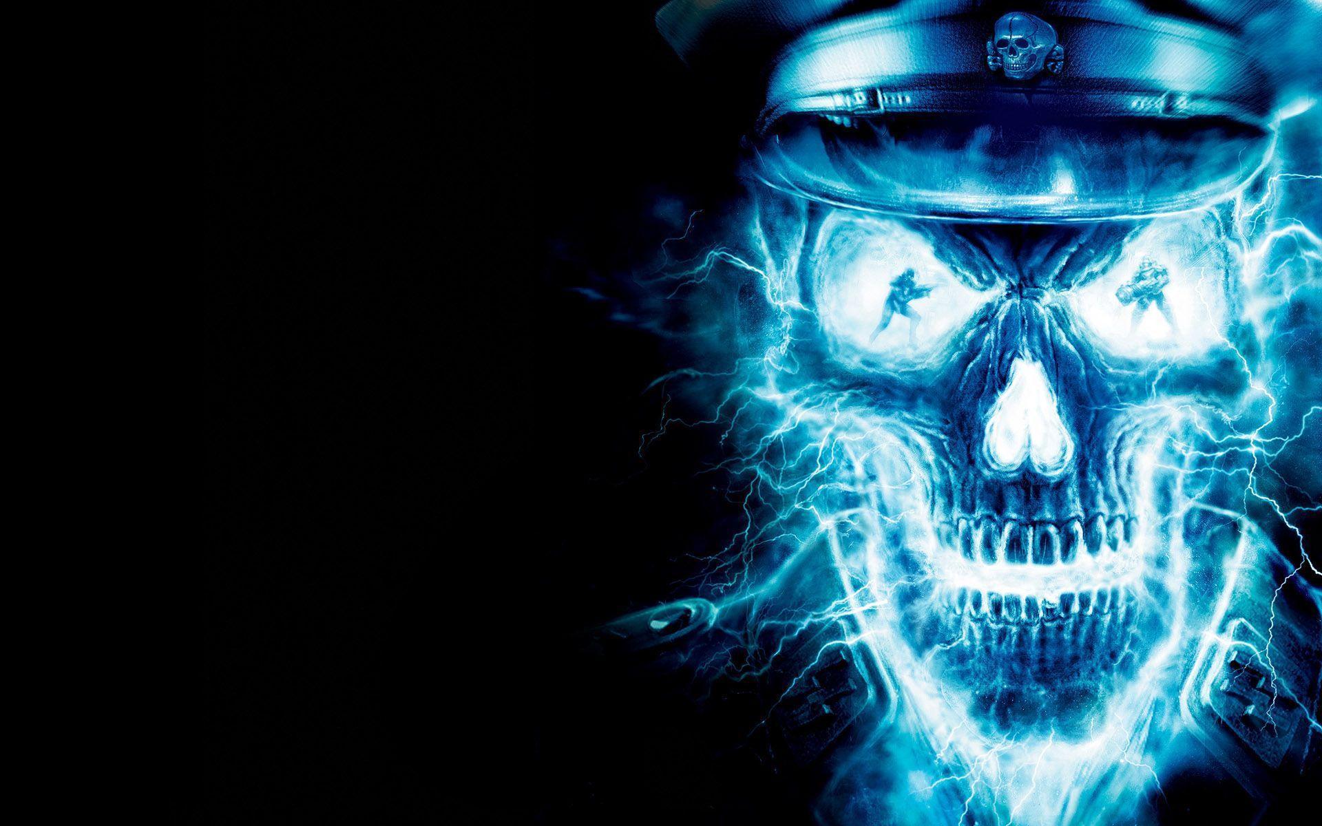 The Ghost Rider image Blue Ghost rider HD wallpaper and background
