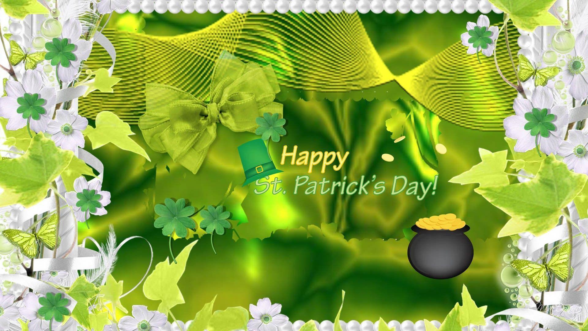 Wallpaper For > Cute Animal St Patricks Day Wallpaper