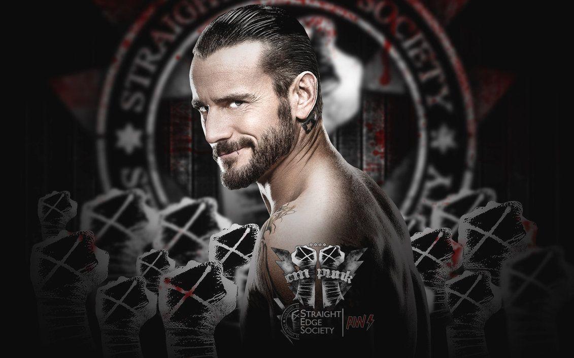 New WWE Wallpaper CM Punk By AW Edition By AW Edition