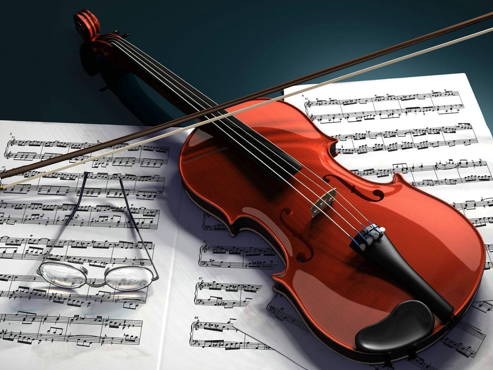 Playing Violin Instrument Wallpaper Wallpaper. Wallpaper