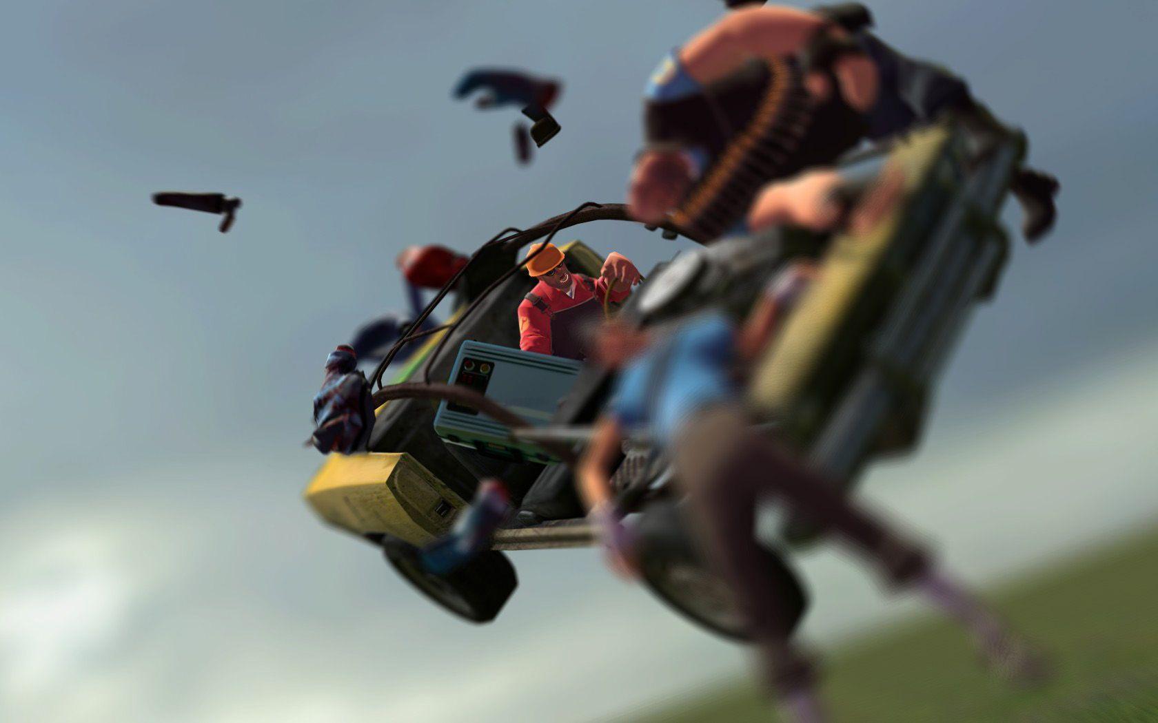 Team Fortress 2 (Wallpaper 1680 x 1050). Press Start To Play