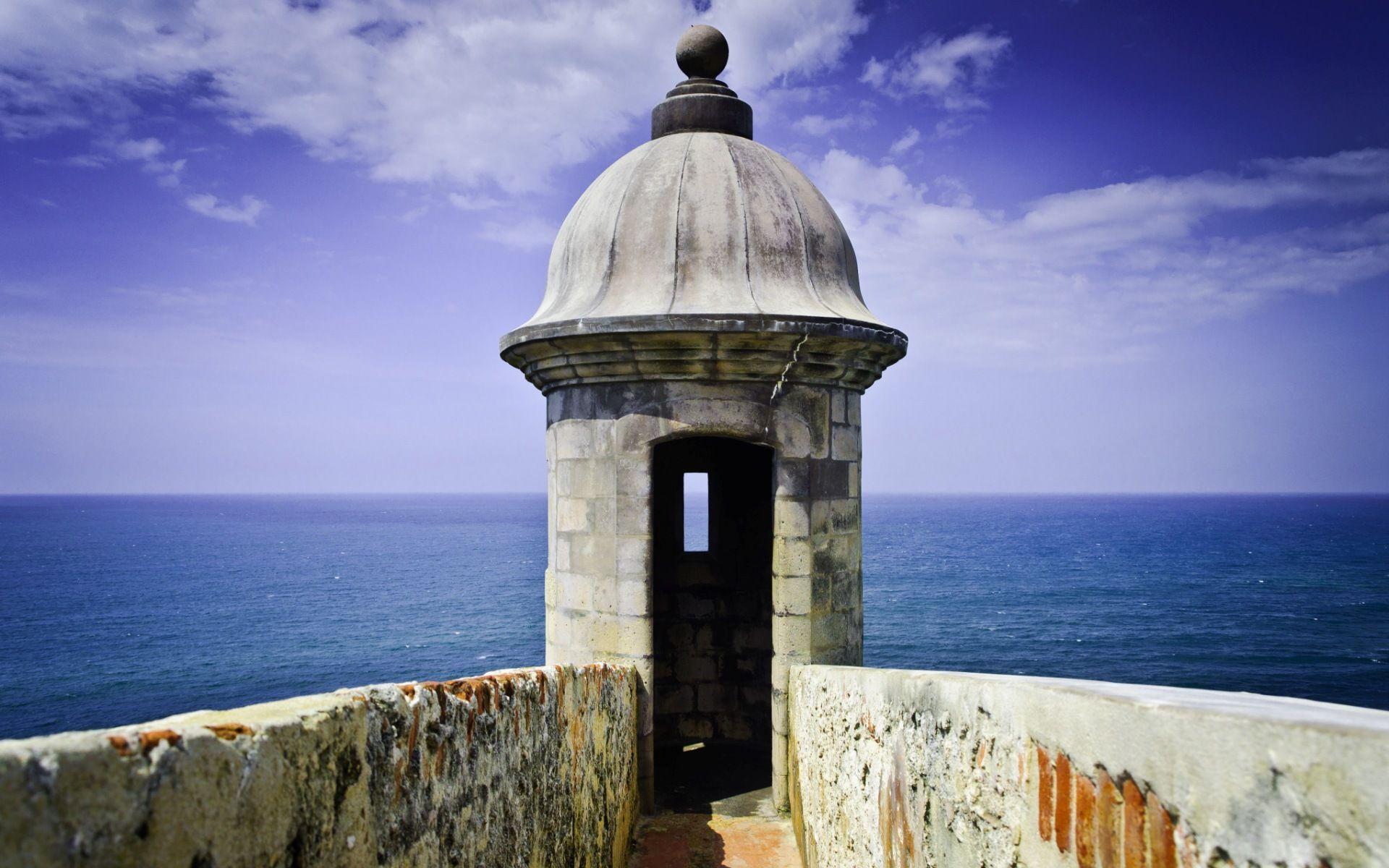 Beautiful Sky El Morro Puerto Rico Download Wallpaper