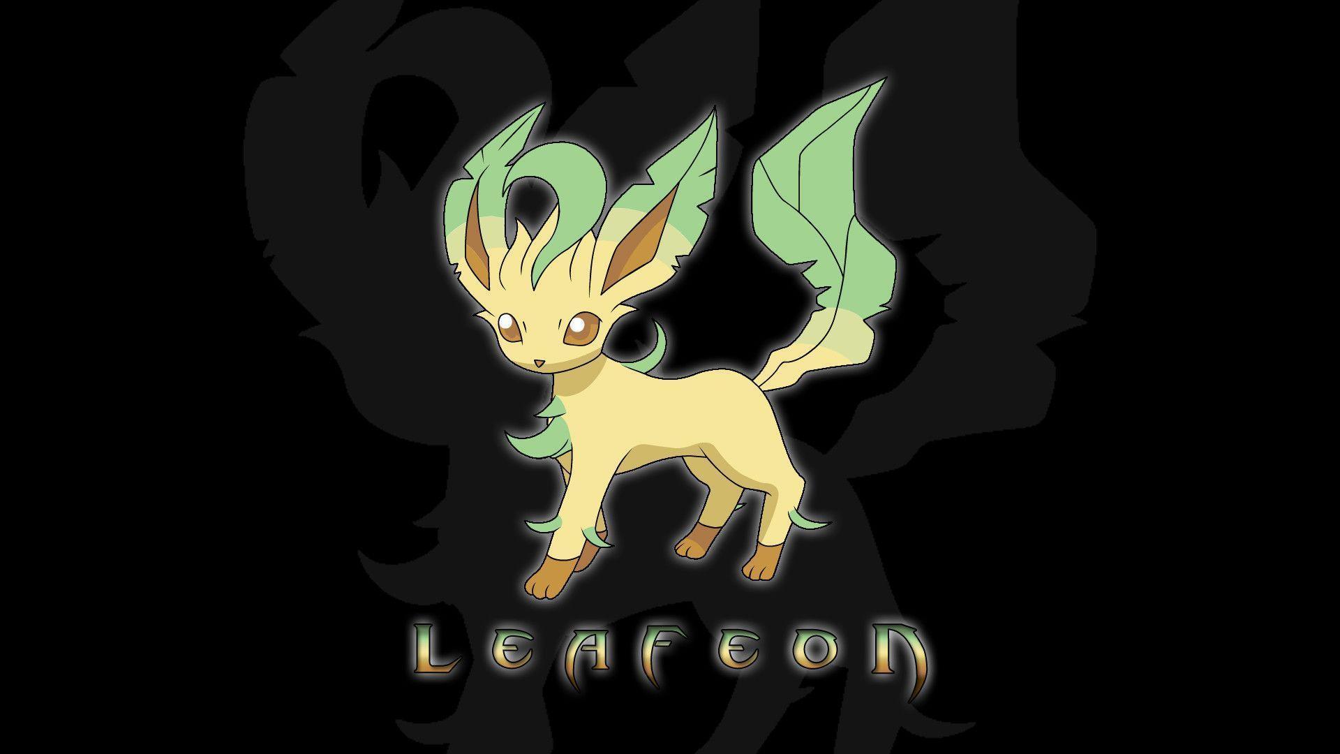 Wallpaper For > Pokemon Leafeon Wallpaper