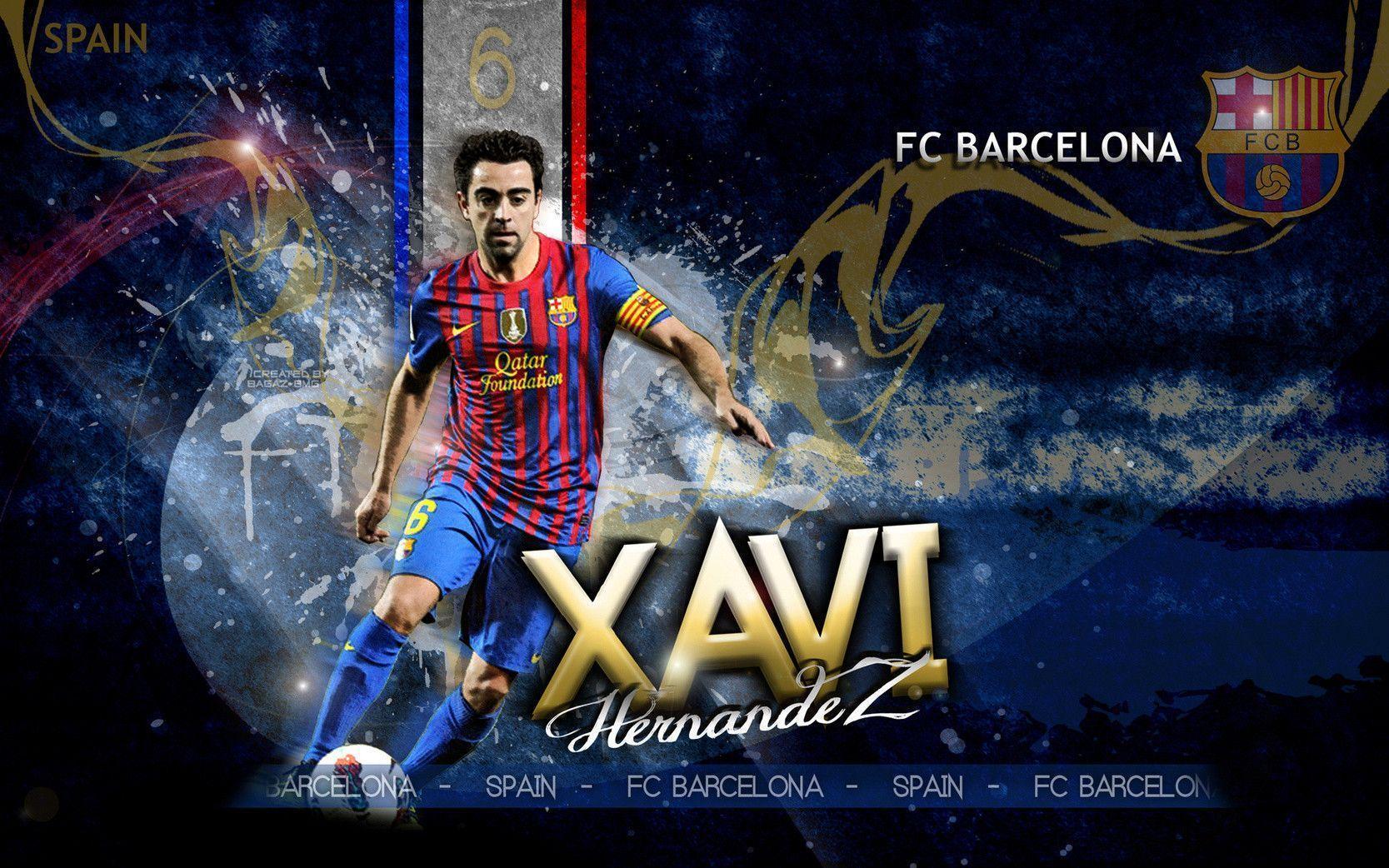Xavi Hernandez Fc Barcelona Midfielder HD Wallpaper 1600x1280PX