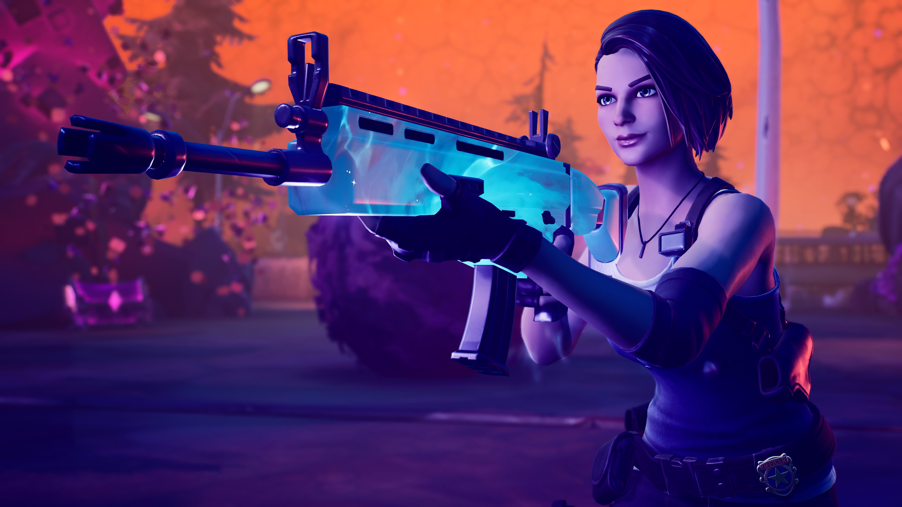 Jill Valentine Fortnite wallpaper