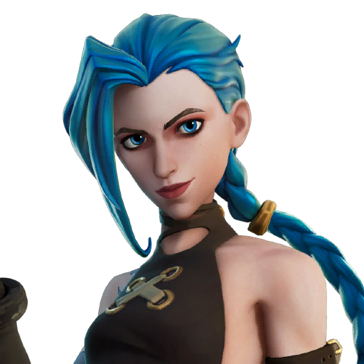 Arcane Jinx Fortnite wallpaper