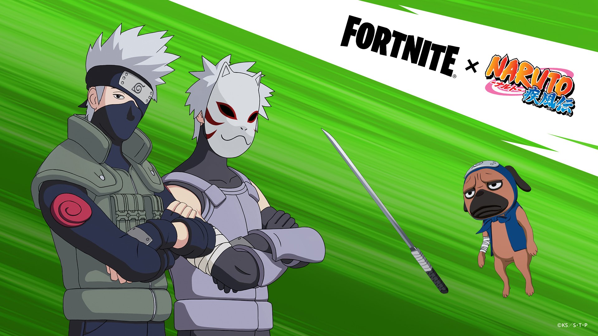 Kakashi Hatake Fortnite wallpaper