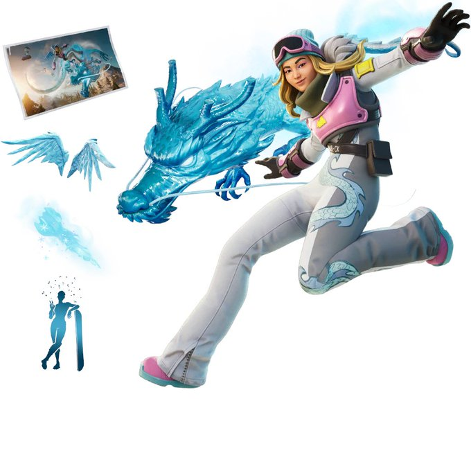 Chloe Kim Fortnite wallpaper