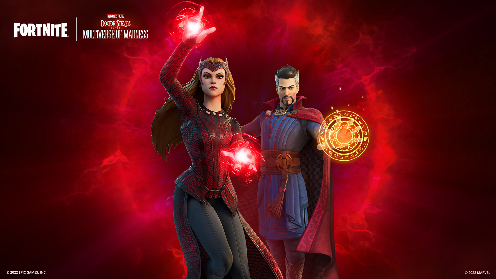 Scarlet Witch Fortnite wallpaper