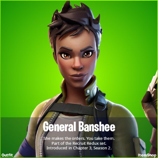 General Banshee Fortnite wallpaper