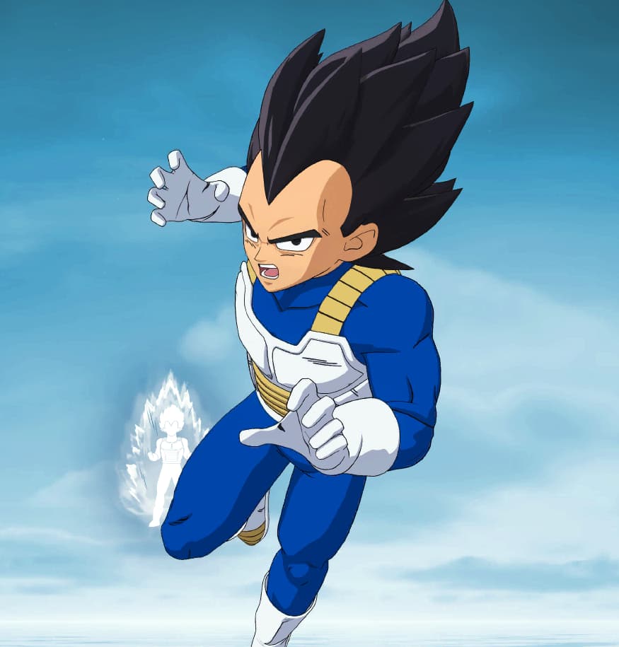 Vegeta Fortnite wallpaper