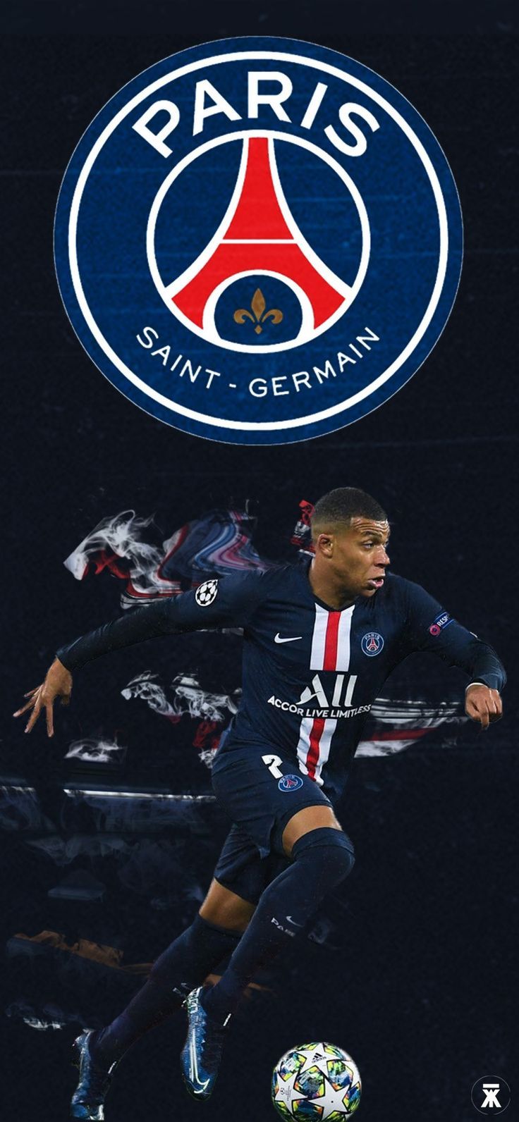 Kylian Mbappé Wallpaper Explore More Footballer, Forward, French, Kylian Mbappé, Kylian Mbappé Lottin Wa. Kylian Mbappé, France National Team, Paris Saint Germain