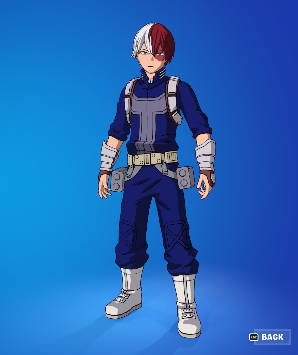 Shoto Todoroki Fortnite wallpaper