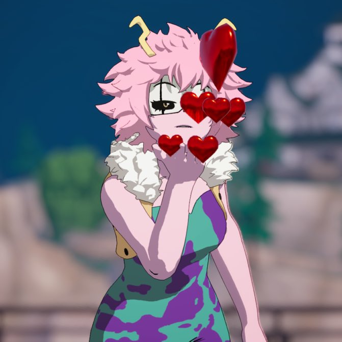 Mina Ashido Fortnite wallpaper