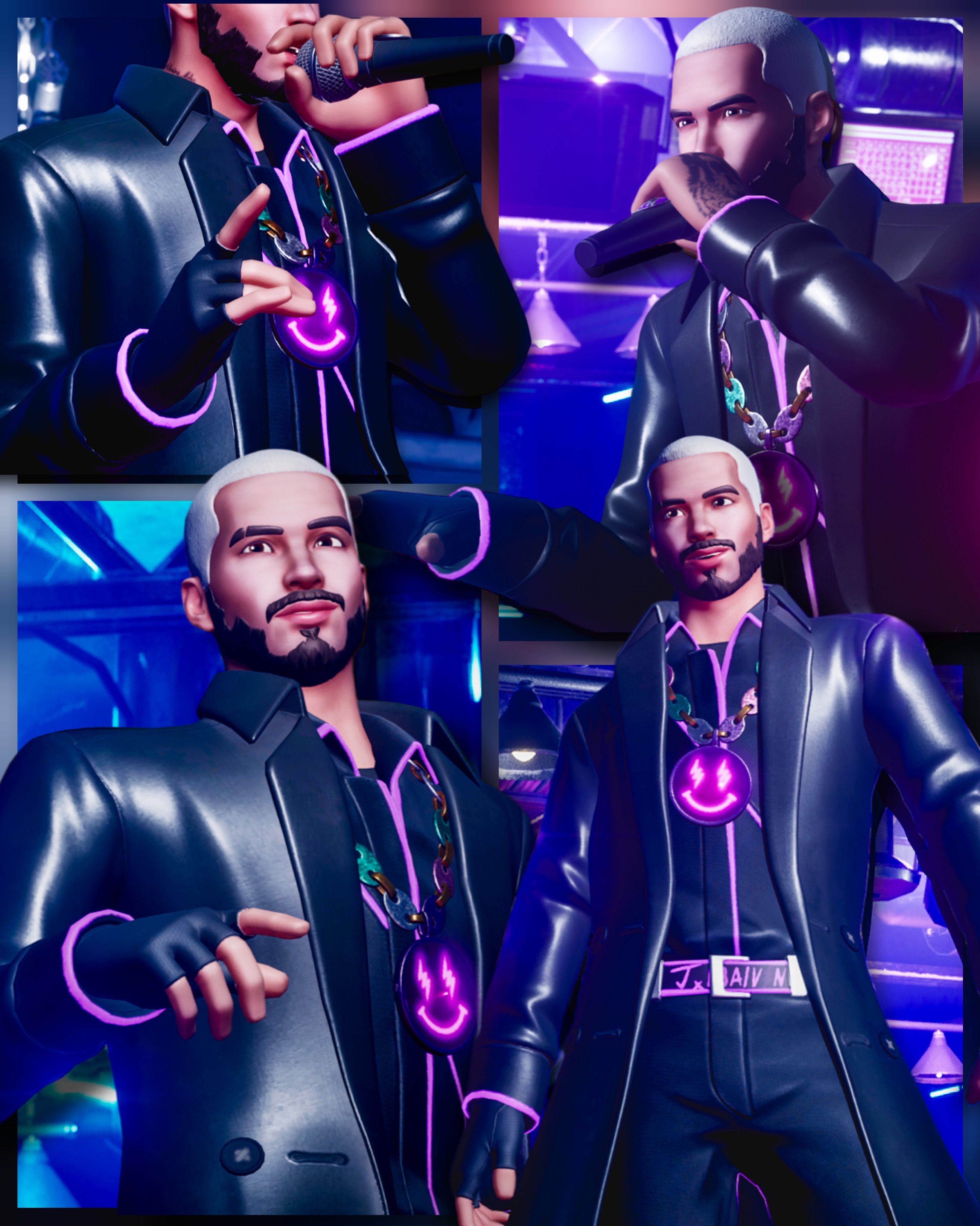 J Balvin Redux Fortnite wallpaper