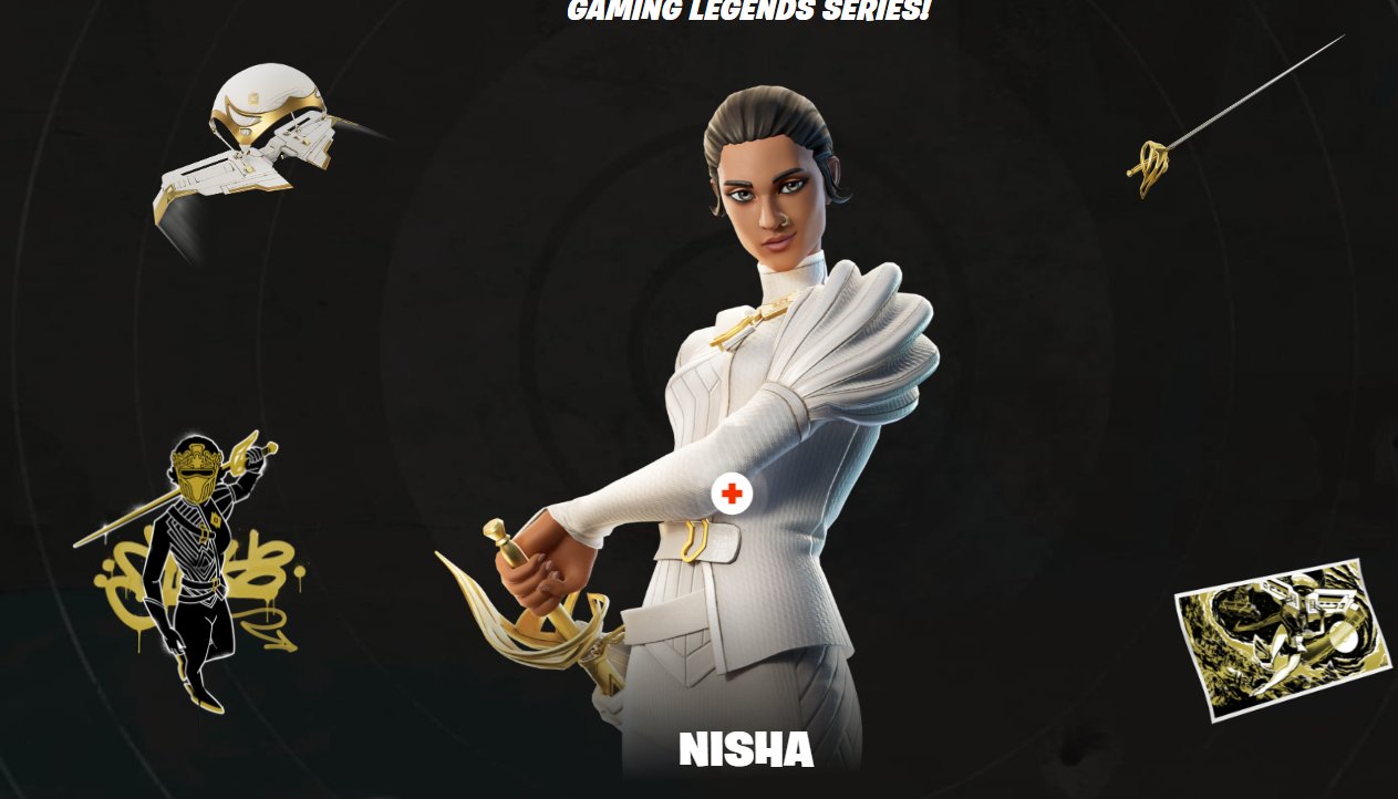 Nisha Fortnite wallpaper