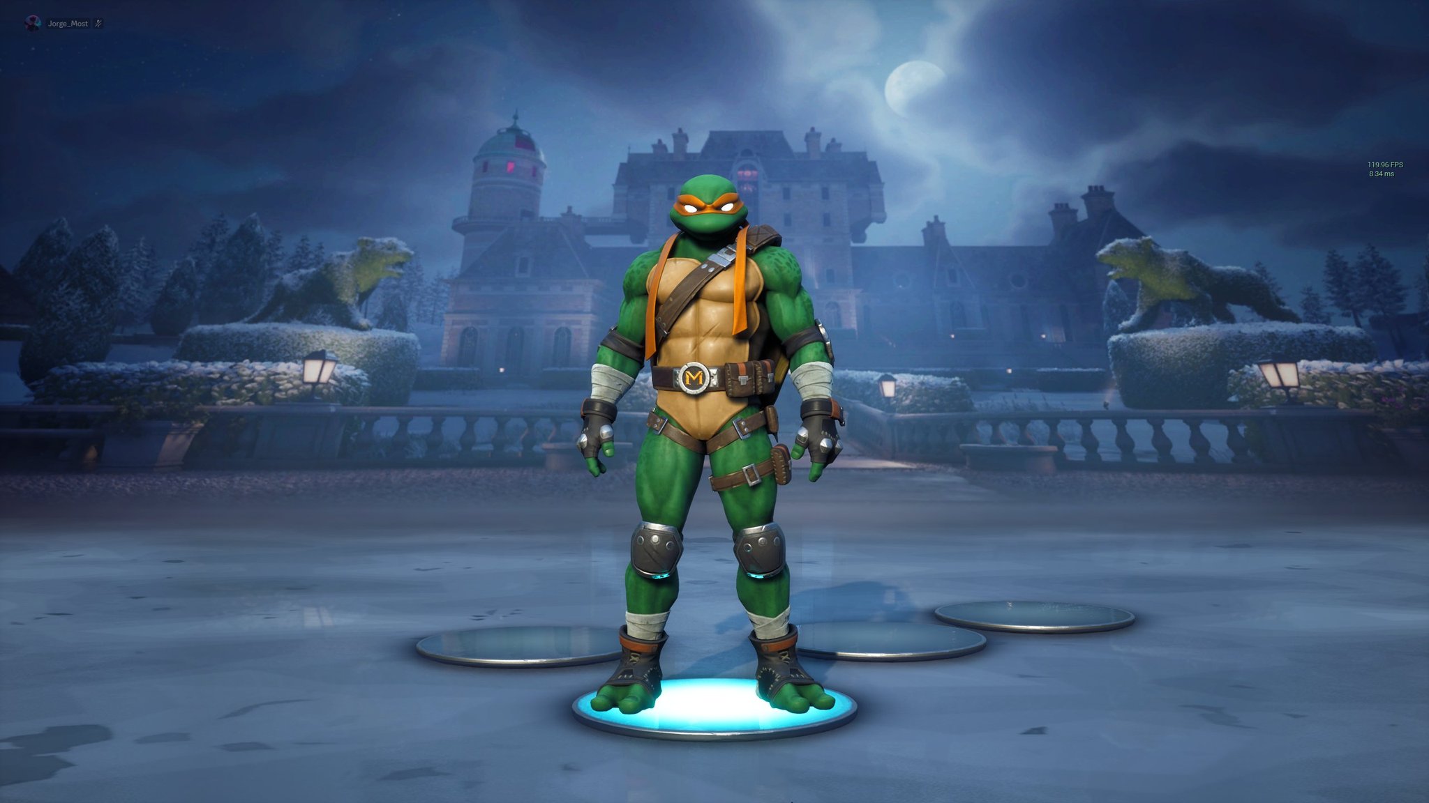 Michelangelo Fortnite wallpaper