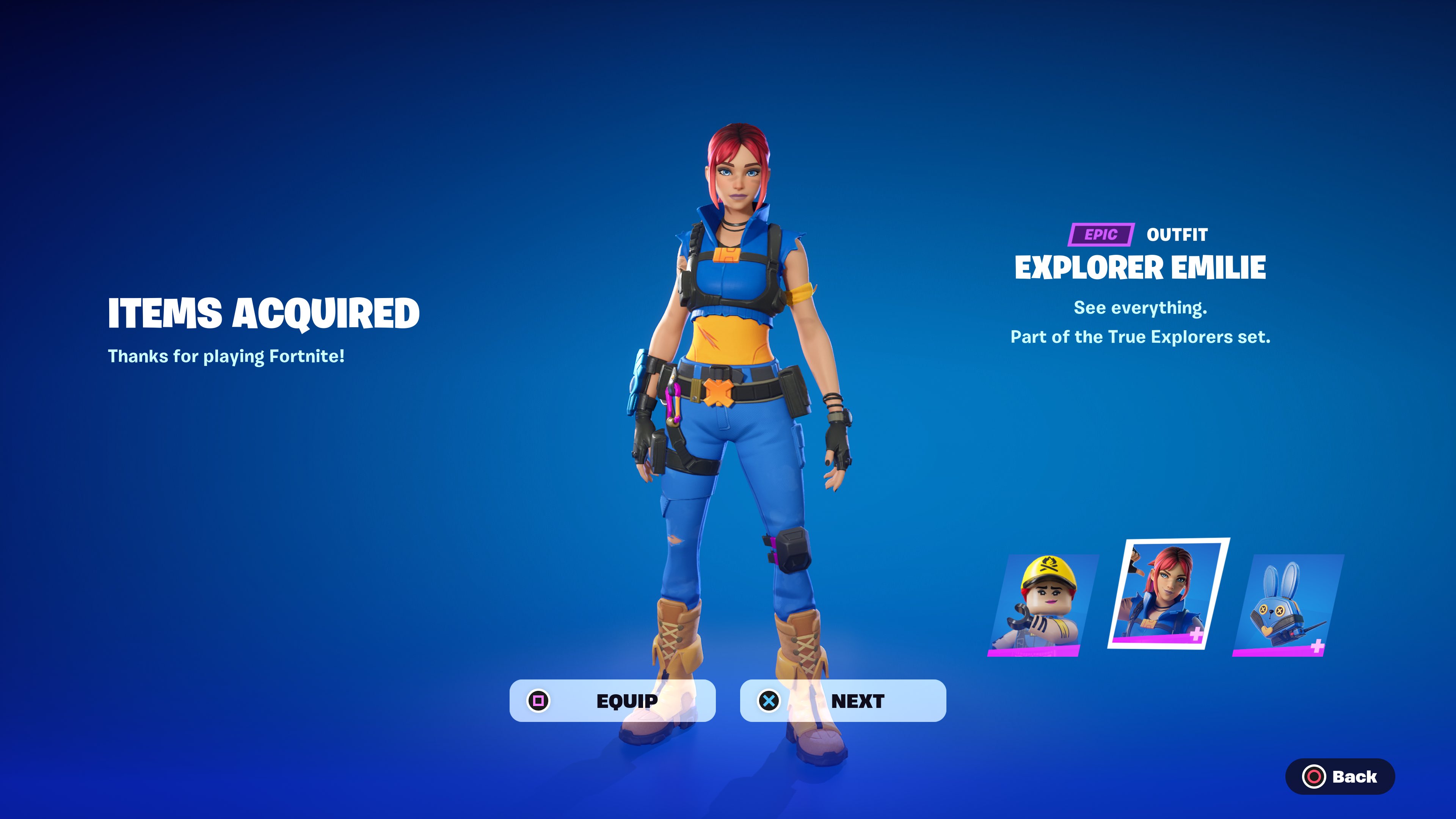 Explorer Emilie Fortnite wallpaper