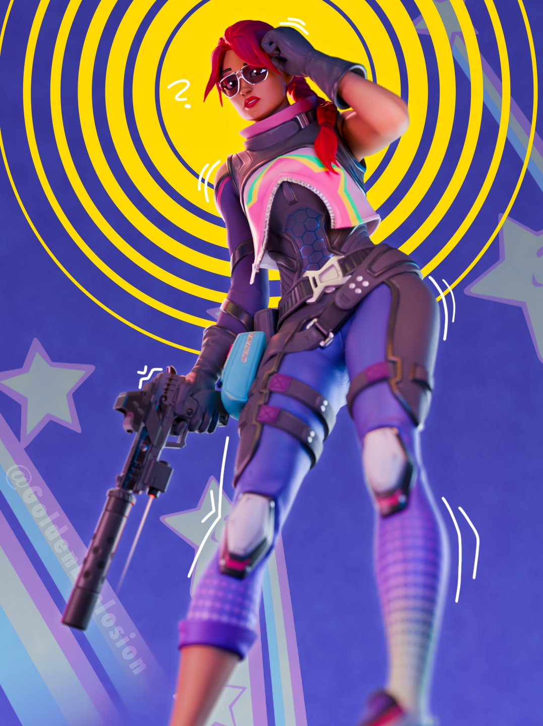 Brite Agent Fortnite wallpaper