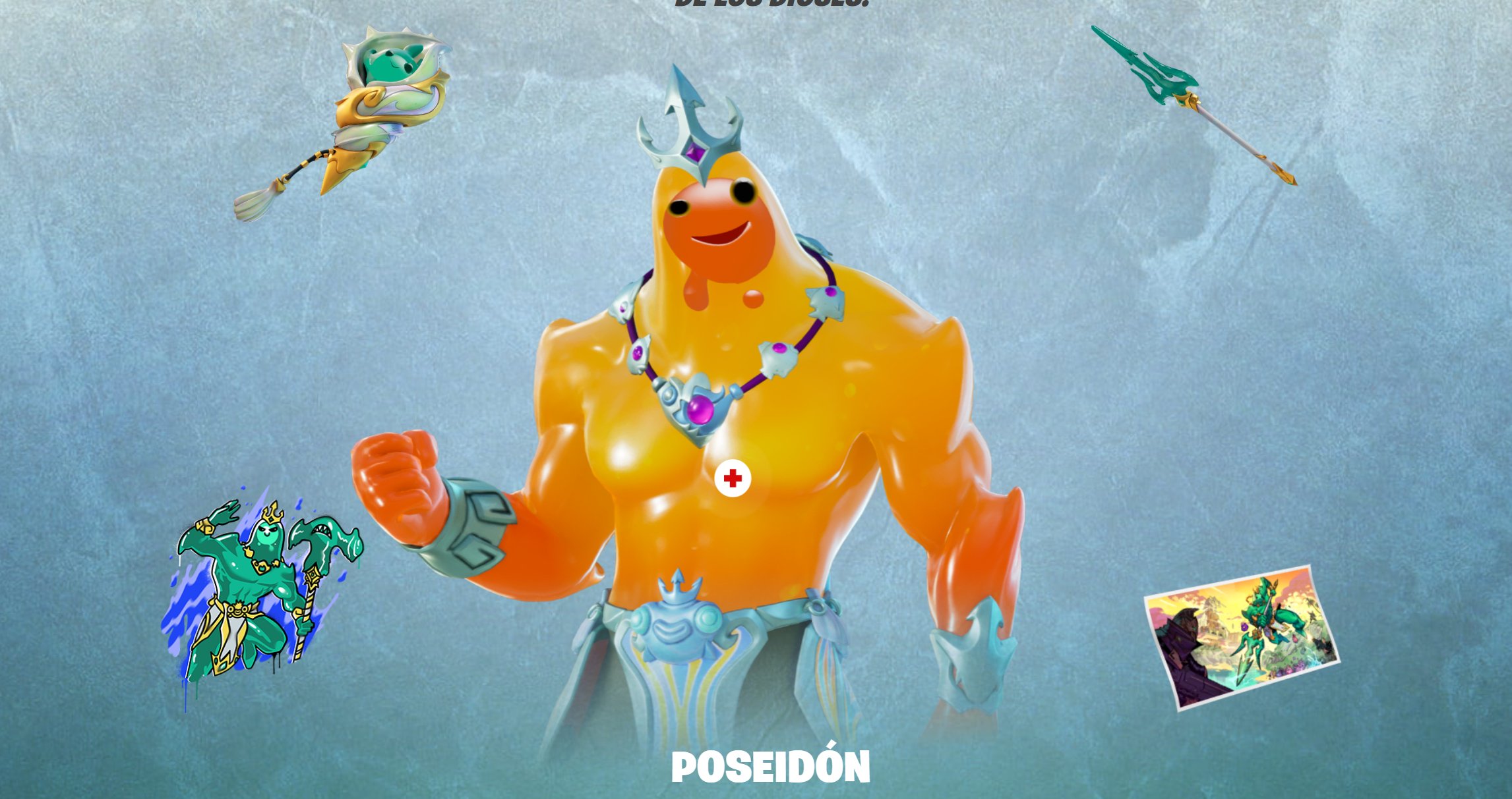 Poseidon Fortnite wallpaper