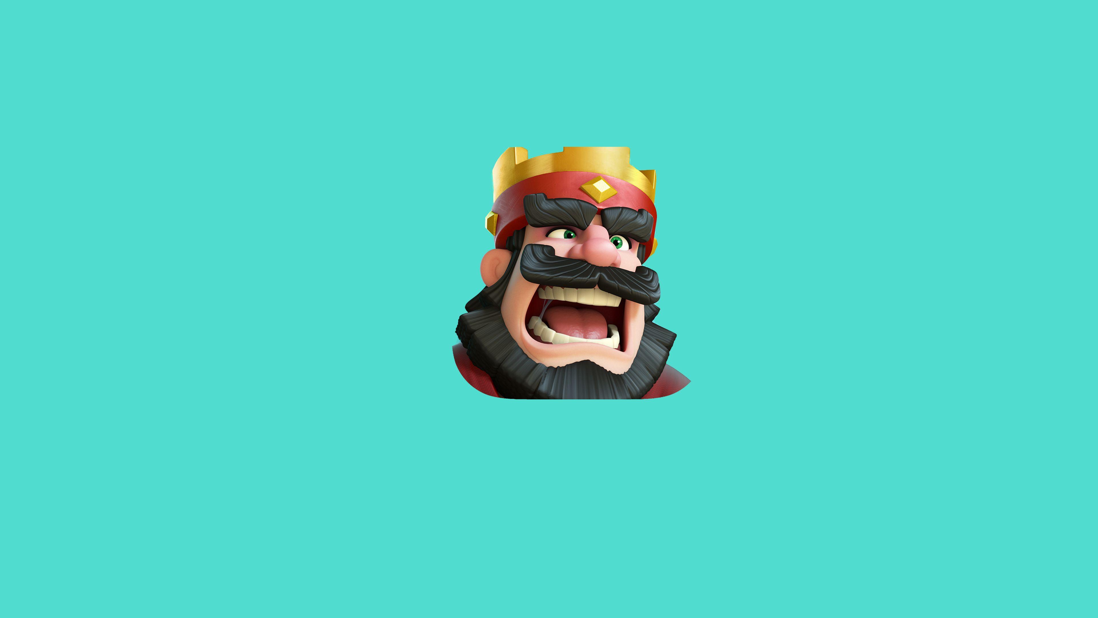 Clash Royale King Wallpaper. Games HD Wallpaper