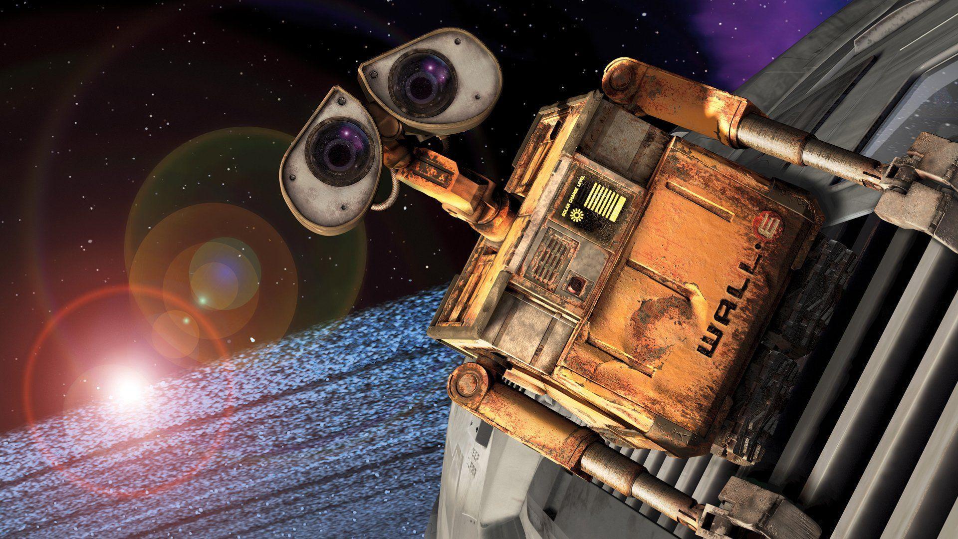 EVE And WALL E Wallpaper