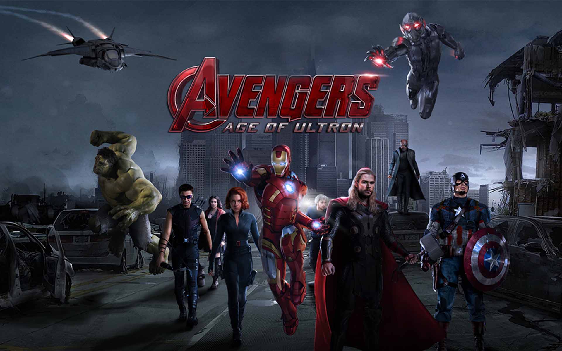 Avengers Age of Ultron 4K wallpaper