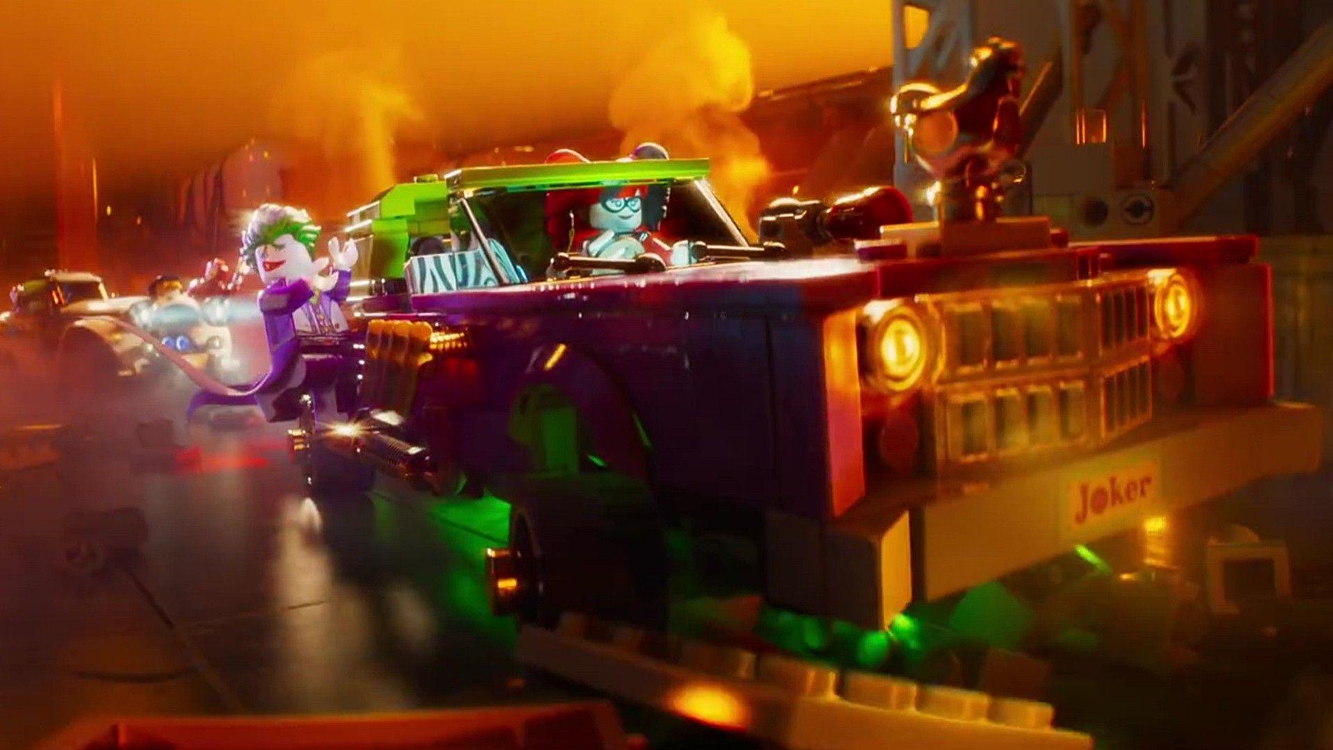 The LEGO Batman Movie Joker In Car Wallpaper 05576