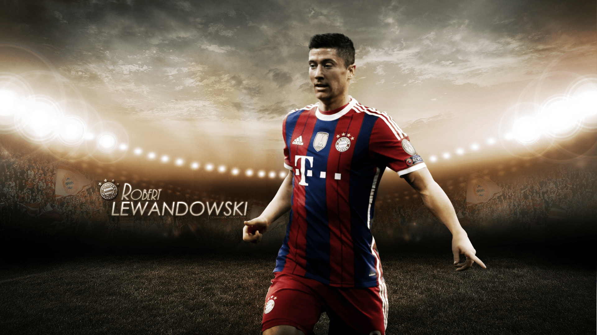 Robert Lewandowski Wallpaper Wallpaper Background of Your